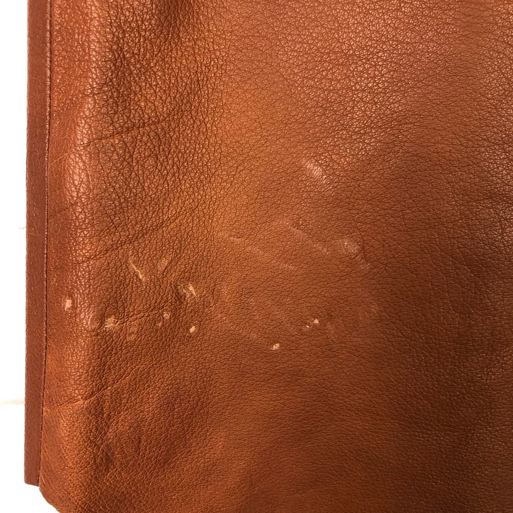ILLIA Buckskin Suede Asymmetrical Wrap Skirt - Picture 3 of 6